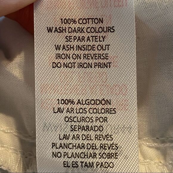 Cedar Wood State White Gray Plaid Capris Size 34 - Picture 5 of 9